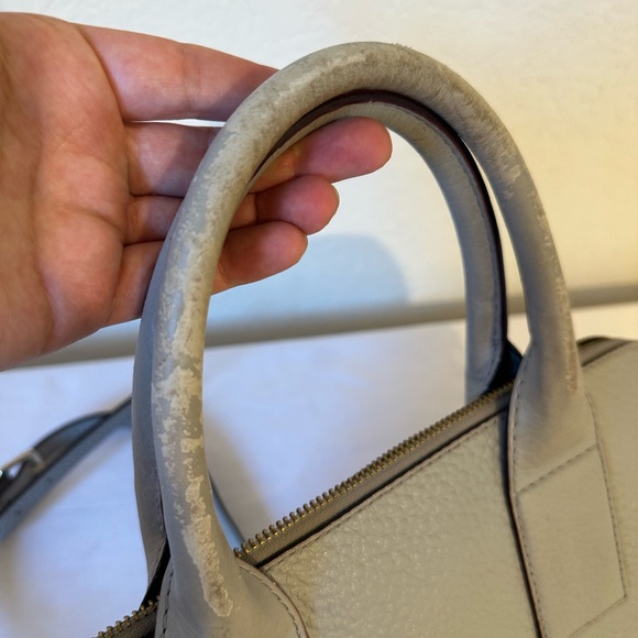 Kate Spade Gray Leather Bag - Picture 9 of 13
